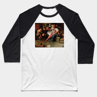 Temptation of St. Anthony - Hieronymus Bosch Baseball T-Shirt